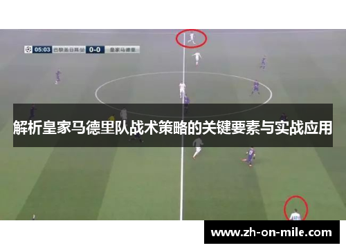 解析皇家马德里队战术策略的关键要素与实战应用