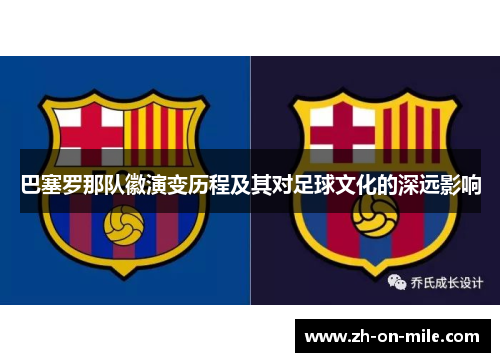巴塞罗那队徽演变历程及其对足球文化的深远影响